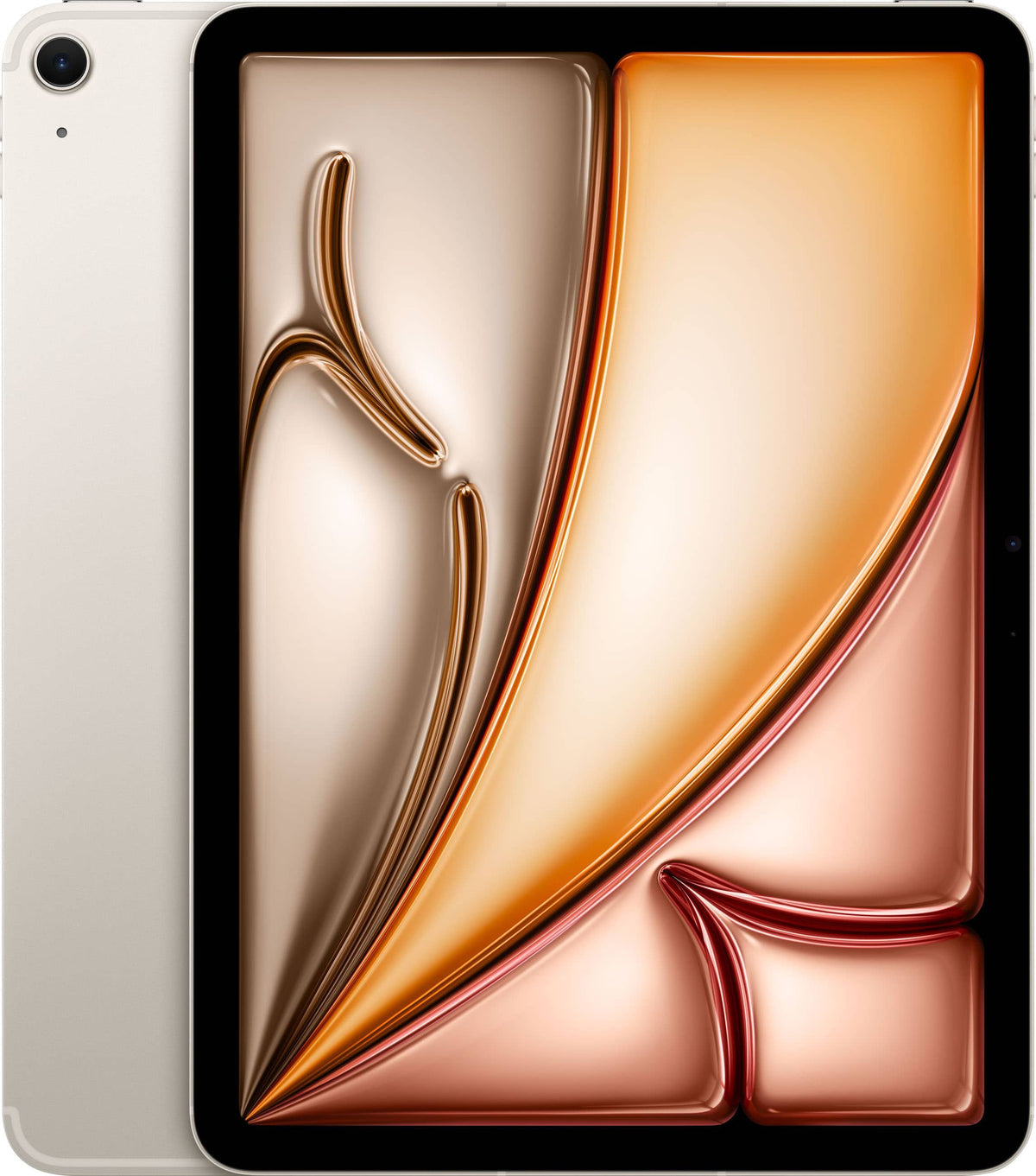 Apple - 11-inch iPad Air M4 chip Wi-Fi + Cellular 128GB - Starlight (Verizon)