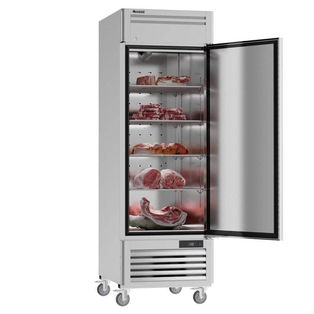 Front. Coolski - Coolski 27" Commercial Freezer, 19.32 Cu. Ft. 1 Door Reach-in Upright Freezer - Stainless steel.