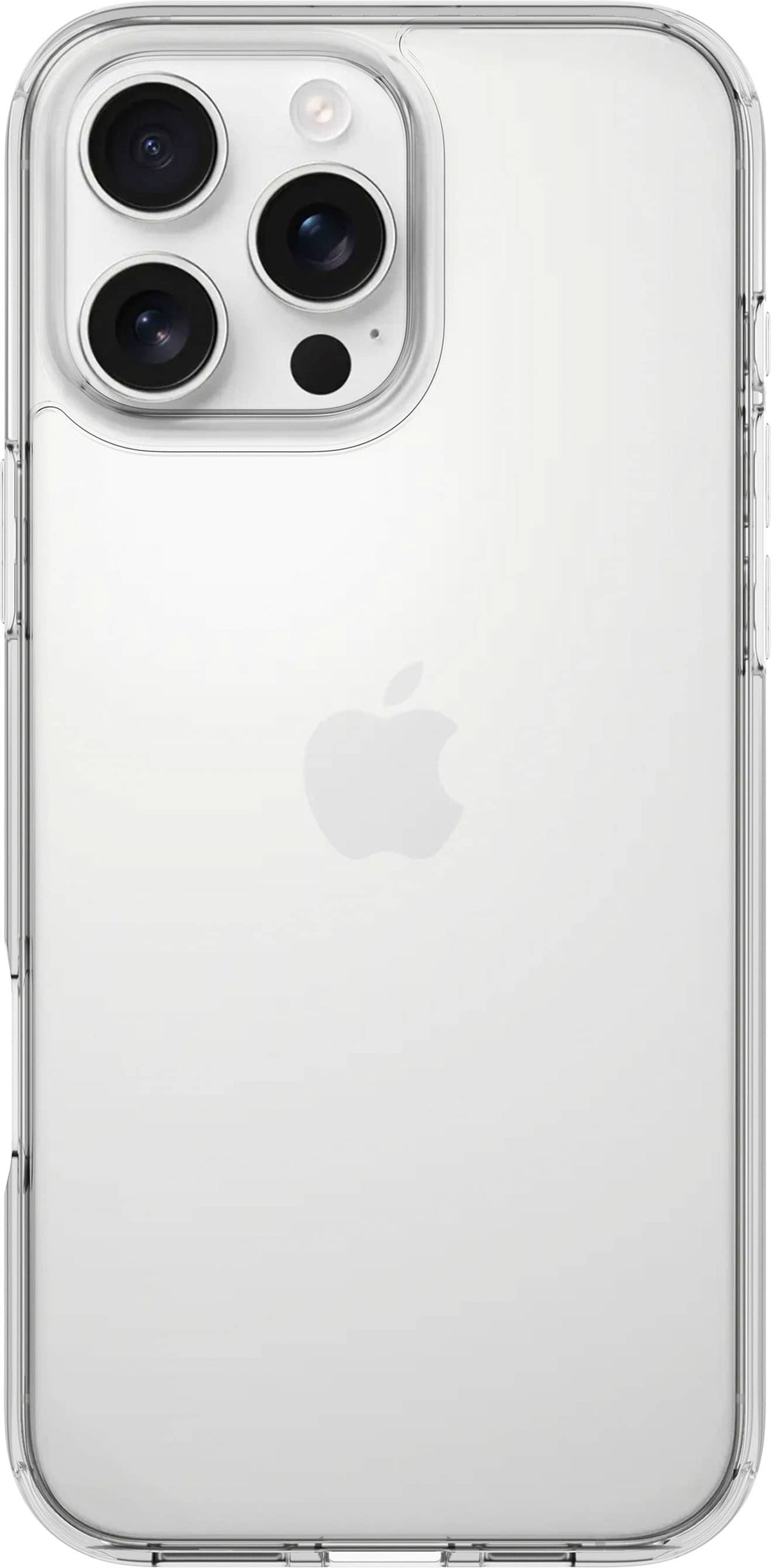 Insignia™ - Hard-Shell Case for iPhone 16 Pro - Clear