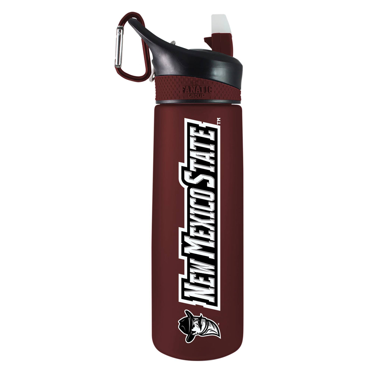The Fanatic Group - New Mexico State Aggies 24oz. Frosted Sport Bottle - Multicolor