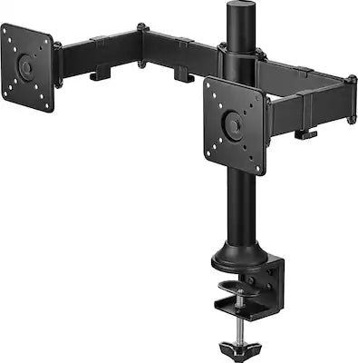 Insignia™ - Dual-Screen Desktop Mount for Monitors up to 32” Wide