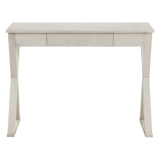 Front. OSP Home Furnishings - Marna Writing Desk - Weathered White.