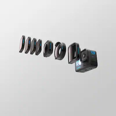 GoPro - HB-Series Lens Collection - Macro, Ultra-Wide, Anamorphic, and 4-Pack ND Lens Mod - For HERO13 Black Action Camera