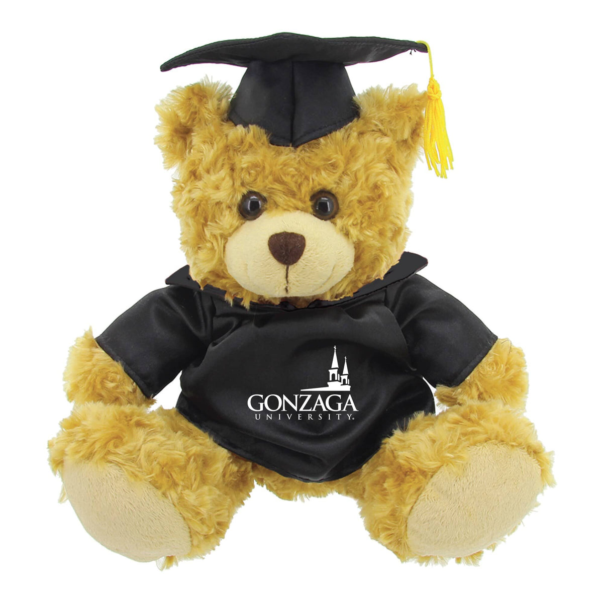 Jardine - /Brown Gonzaga Bulldogs 12'' Graduation Plush Bear - Black