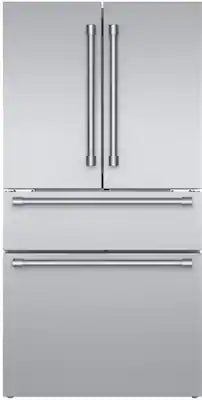 Thermador - Professional Series 36 in. Wide 20.4 Cu. Ft. 4-Door French Door Bottom Freezer Smart Counter-Depth Refrigerator