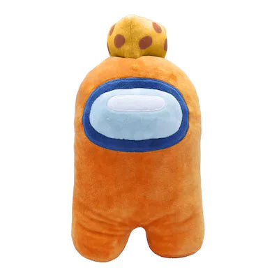 Just Toys LLC - Among Us 7 Inch Plush | Crewmate w/ Cheese Hat