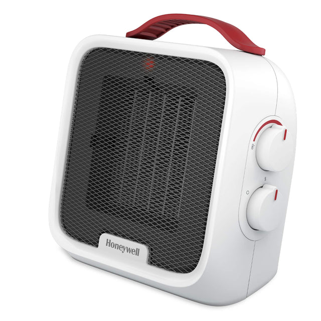 Angle. Honeywell - Honeywell UberHeat 5 Ceramic Heater White - Black.