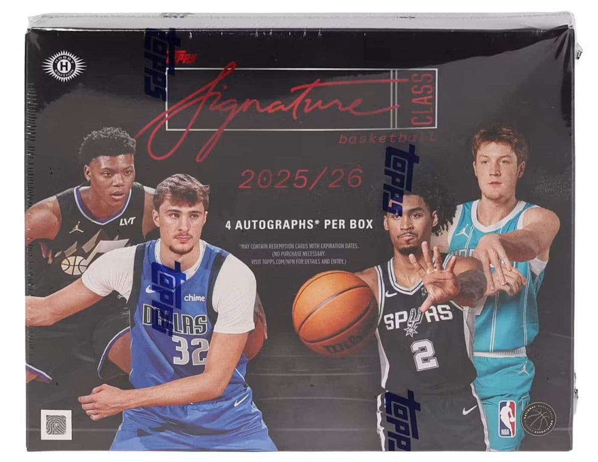 2025-26 Topps Signature Class Basketball Jumbo Box