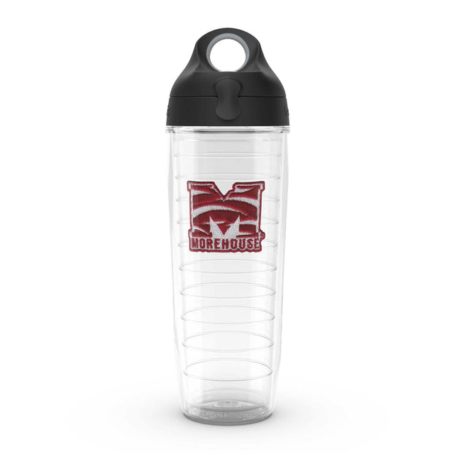 Front. Tervis - Morehouse Maroon Tigers 24oz. Emblem Classic Water Bottle - Multicolor.