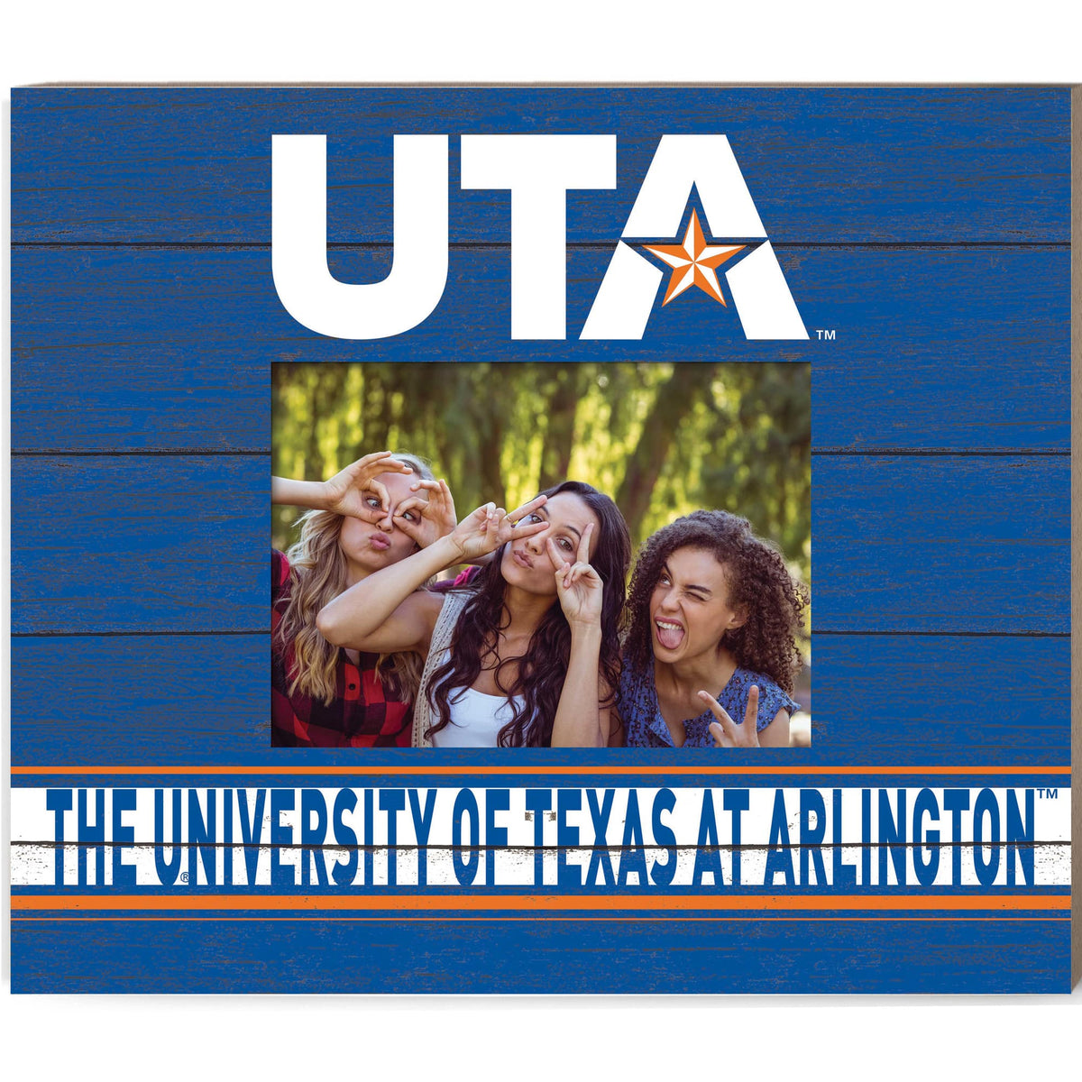 Jardine - UT Arlington Mavericks 11'' x 13'' Team Spirit Scholastic Picture Frame - Blue