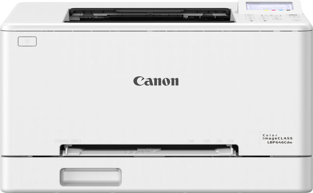 Canon  
Color imageCLASS LBP646Cdw  
LTR/LGL | EXEC  
[A6 | A5 | B5 | A4