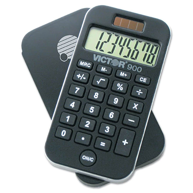 MRC VICTOR 900  
M- M+ CE  
+/– √ % ÷  
7 8 9 x  
4 5 6 -  
1 2 3 +  
0 . =  
ON/C  

12345678