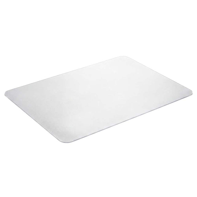 Front. Floortex - Rectangular Polycarbonate Chair Mat Hard Floors and Carpet Tiles - 35" x 47" - Clear.