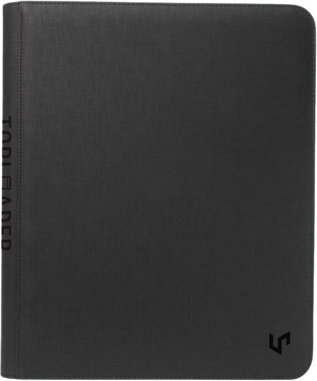 Front. Ultra PRO - 9-Pocket Zippered Top Loader Premium PRO-Binder.