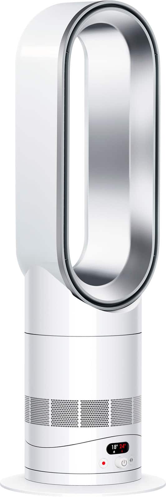 Front. Dyson - Hot+Cool HF1 Rapid React All Season Heater Fan - White/Silver.