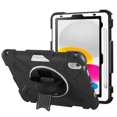 Vena - For Apple iPad A16 Case, iPad A16 10th/11th Case, 360° Rotating Stand with Pencil Holder, Cover for iPad A16 10.9"