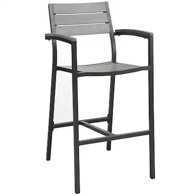 Modway - Maine Outdoor Patio Bar Stool by Modway