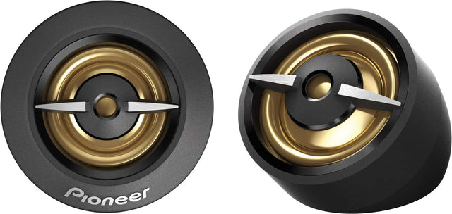 Front. Pioneer - TS-A301TW A-Series Car Speaker Component Tweeters - 450W Peak / 100W RMS Power Handling (Pair) - Black.