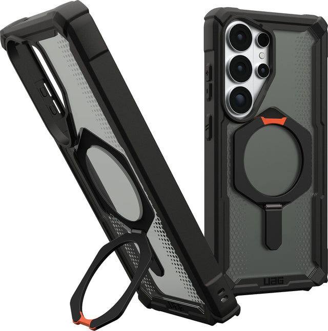 Front. UAG - Plasma XTE Series Case for Samsung Galaxy S26 Ultra - Black/Orange.