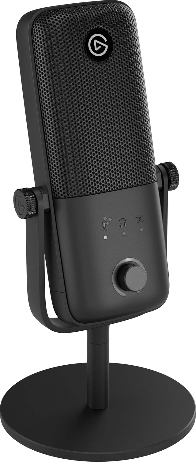 Front. Elgato - Wave:3 MK.2 – USB Condenser Microphone for Streaming & Podcasting w/Wave FX Processor - Works on PC and Mac.