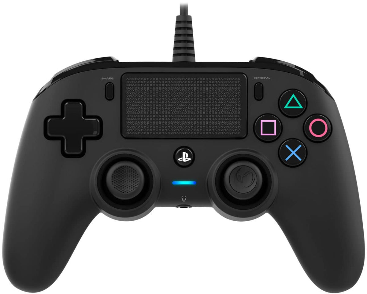 Nacon - Wired Controller for Playstation 4 & Windows - Black