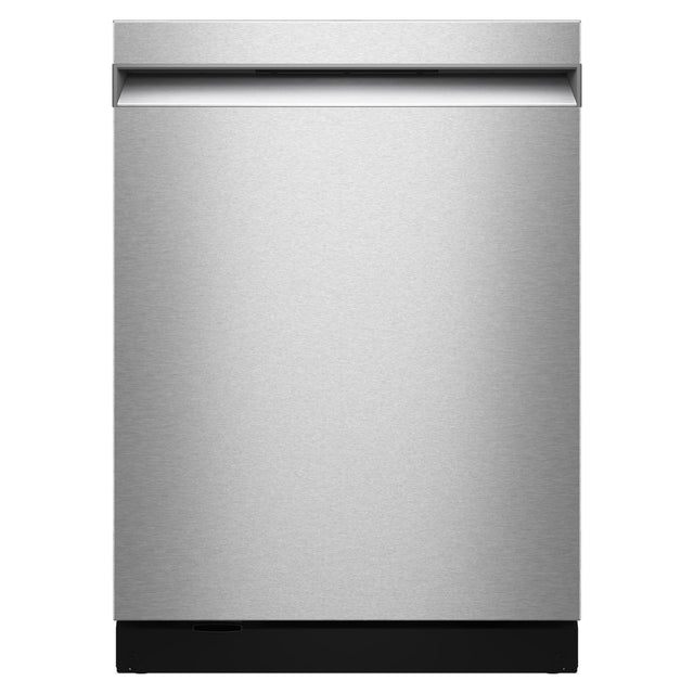 Front. KitchenAid - 24 inch Top Control Built-In Dishwasher with Third Rack, Advanced ProDry System, Ultra-bright LED Lighting - PrintShield Stainless.