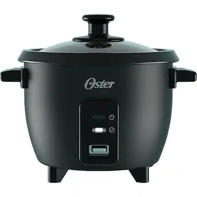 Oster - 6-Cup Electric Rice Cooker with Steamer Tray