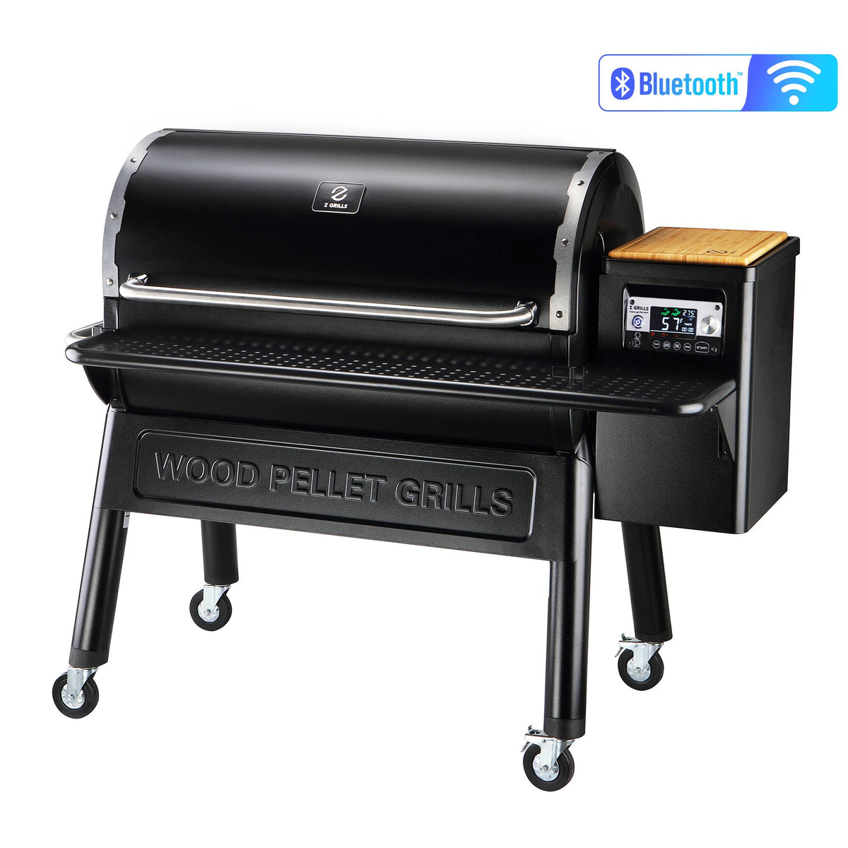 Z GRILLS - Multitasker 1068 sq. in. Pellet Grill and Smoker with WiFIRE - Black