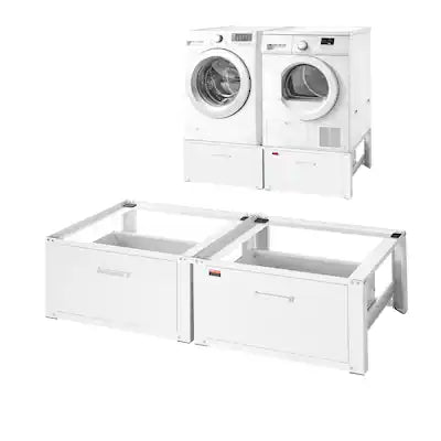VEVOR - Laundry Pedestal, 14 in Height, Washer and Dryer Pedestals with Drawer, 700 lbs Weight Load Capacity, Non-Slip Feet