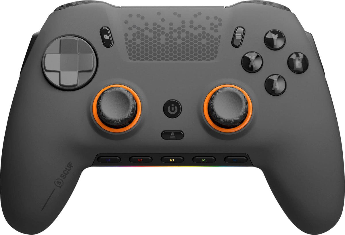 SCUF - ENVISION PRO v2 Wireless Gaming Controller for PC with Anti-Drift Thumbsticks - Steel Gray