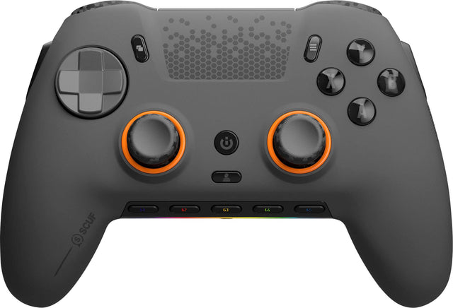 The text on the image reads: "X SCUF INPUT DEVICE."