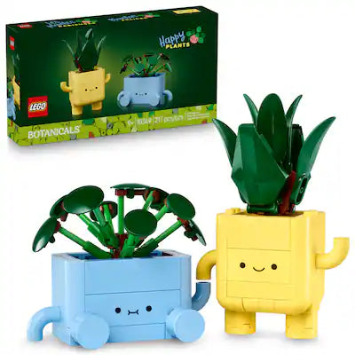LEGO - Botanicals Happy Plants Toy for Kids 9+ 10349