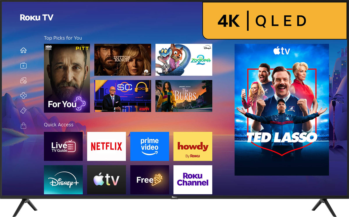 Roku - 85" Class Select Series 4K QLED Smart RokuTV (2026)