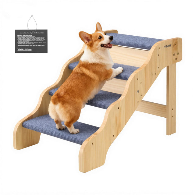 How to Train Your Dog to Use The Pet Flats

Training your dog to use the Pet Flats is easy and fun! Here are some tips to help you get started:

1. **Introduce the Pet Flats**: Place the Pet Flats in a quiet area of your home where your dog spends a lot of time. Let them explore it at their own pace.

2. **Encourage Use**: Use treats and praise to encourage your dog to step onto the Pet Flats. Place treats on the steps to make it appealing.

3. **Be Patient**: Some dogs may be hesitant at first. Be patient 