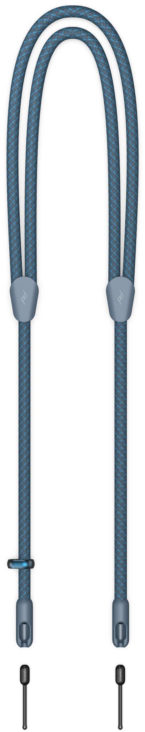 Front. Peak Design - Peak Design Mobile Crossbody Strap, Ocean - Ocean.
