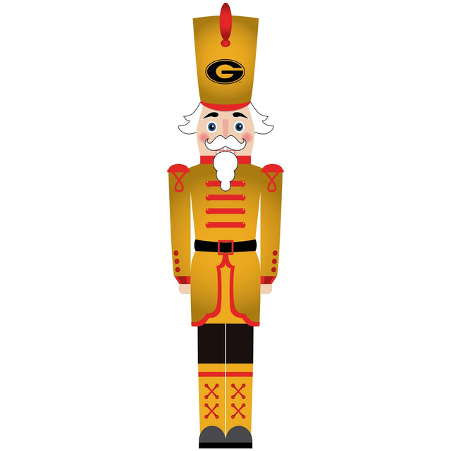 Front. Fan Creations - Grambling Tigers 46" Nutcracker Leaner - Multicolor.
