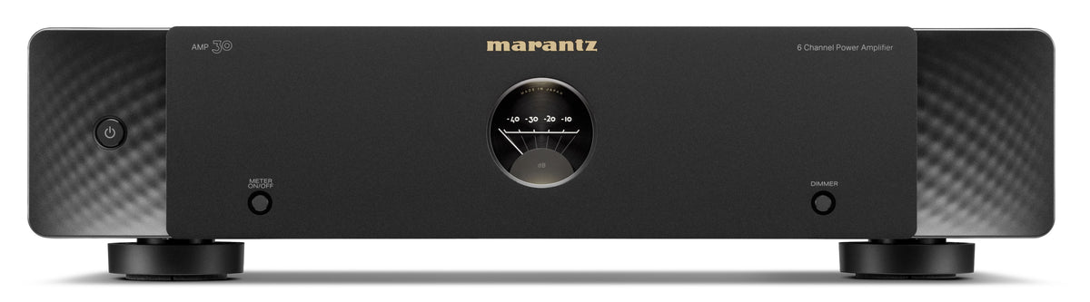 Marantz - AMP 30 6-Channel Power Amplifier with 200 Watts and Exclusive HDAM - Black