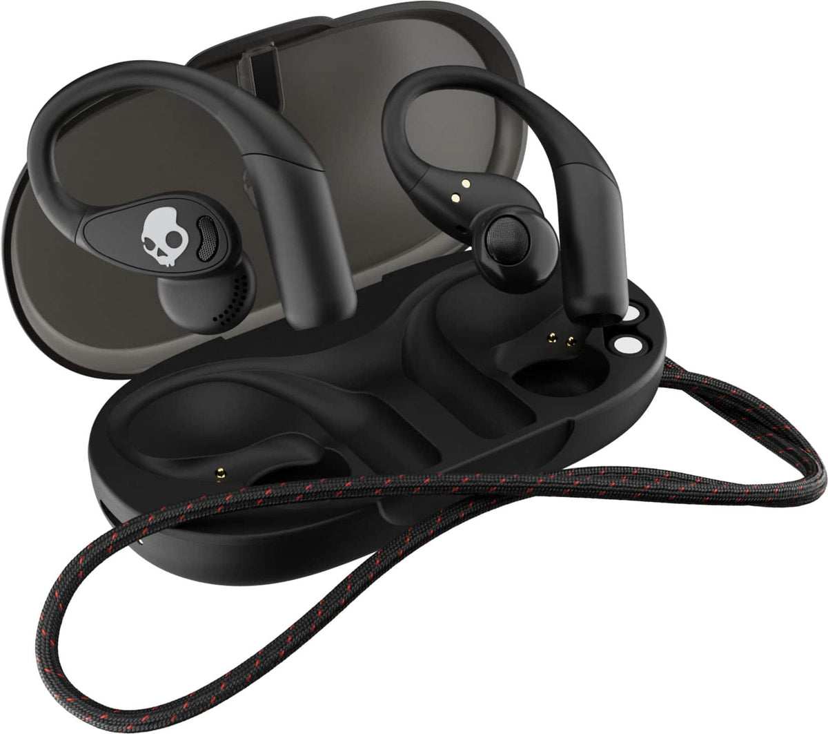 Skullcandy - Push 540 Open-Ear True Wireless Bluetooth Open Earbuds - Black