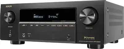 Denon - AVR-X3900H 9.4 Ch. 105W 4K/8K Dolby Atmos AV Receiver