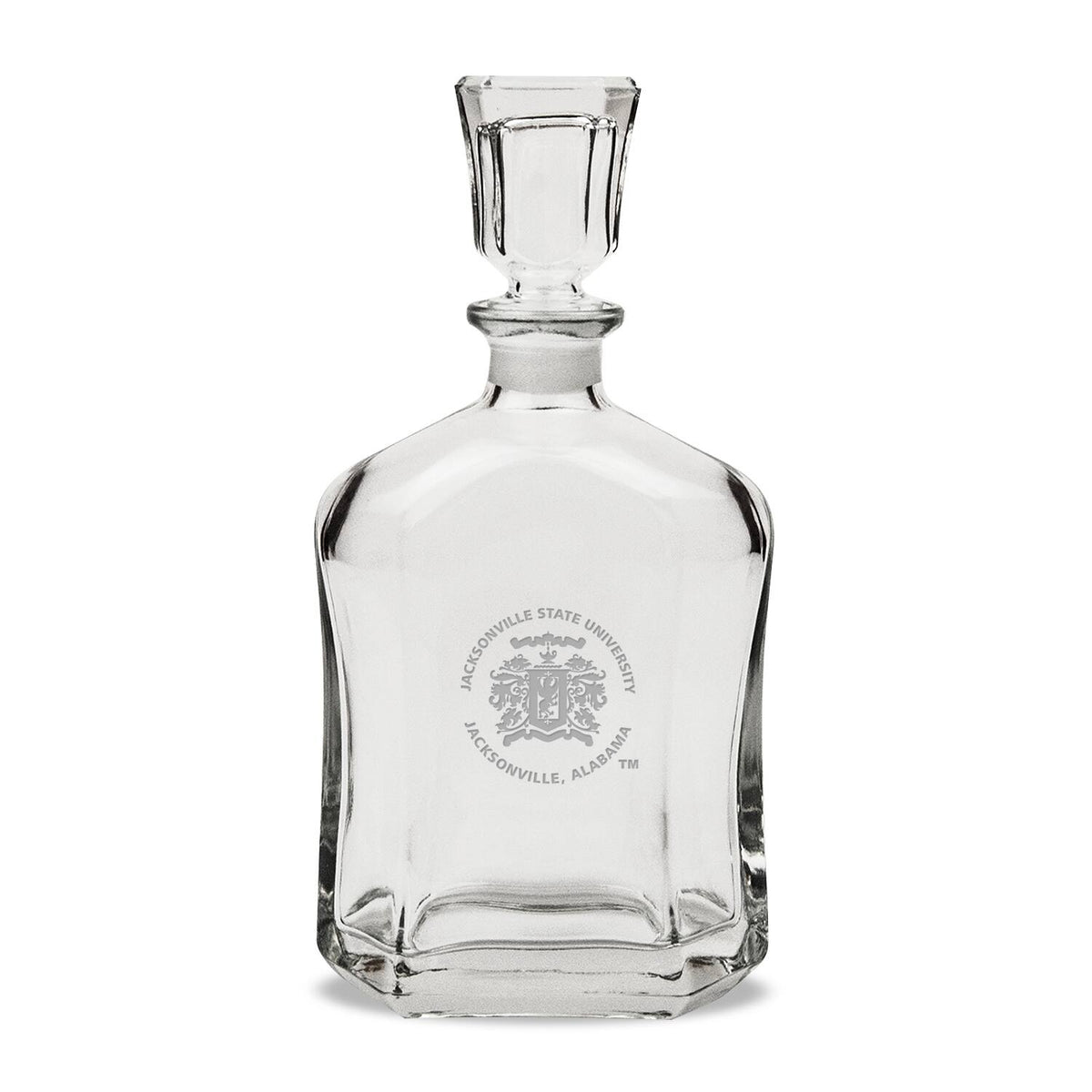 Jardine - Jacksonville State Gamecocks 23.75oz. Crystal Whisky Decanter - Multicolor