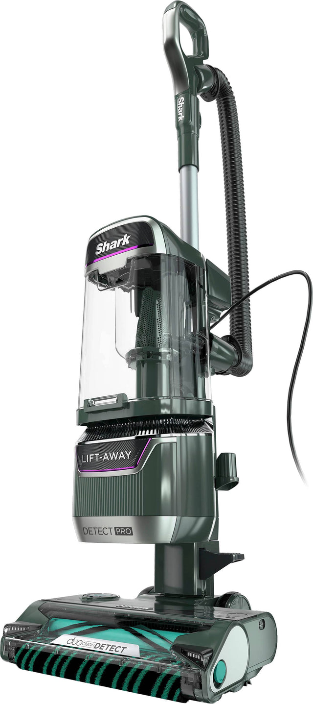The text on the image reads "Shark Lift-Away Lift-Detect Pro do clean DETECT FEEL."