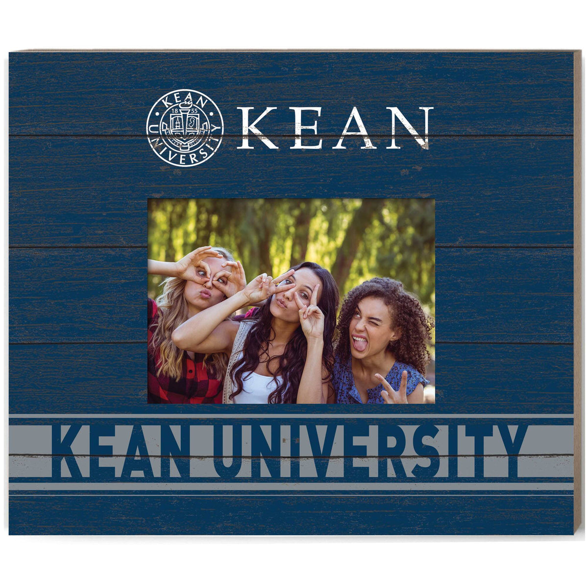 Jardine - Kean University Cougars 11'' x 13'' Team Spirit Scholastic Picture Frame - Navy