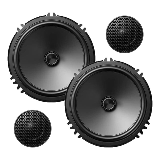Front. Sony - XS-162GS, GS 6.5" 2-Way Component Car Speakers, 250W Peak.