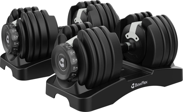 BowFlex - SelectTech 52 Dumbbells (Pair) - Black