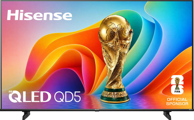 Hisense Hi QLED QD5 FIFA WORLD CUP Hisense TM DD FIFA OFFICIAL SPONSOR