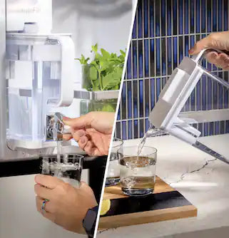 Water pitcher dispenser