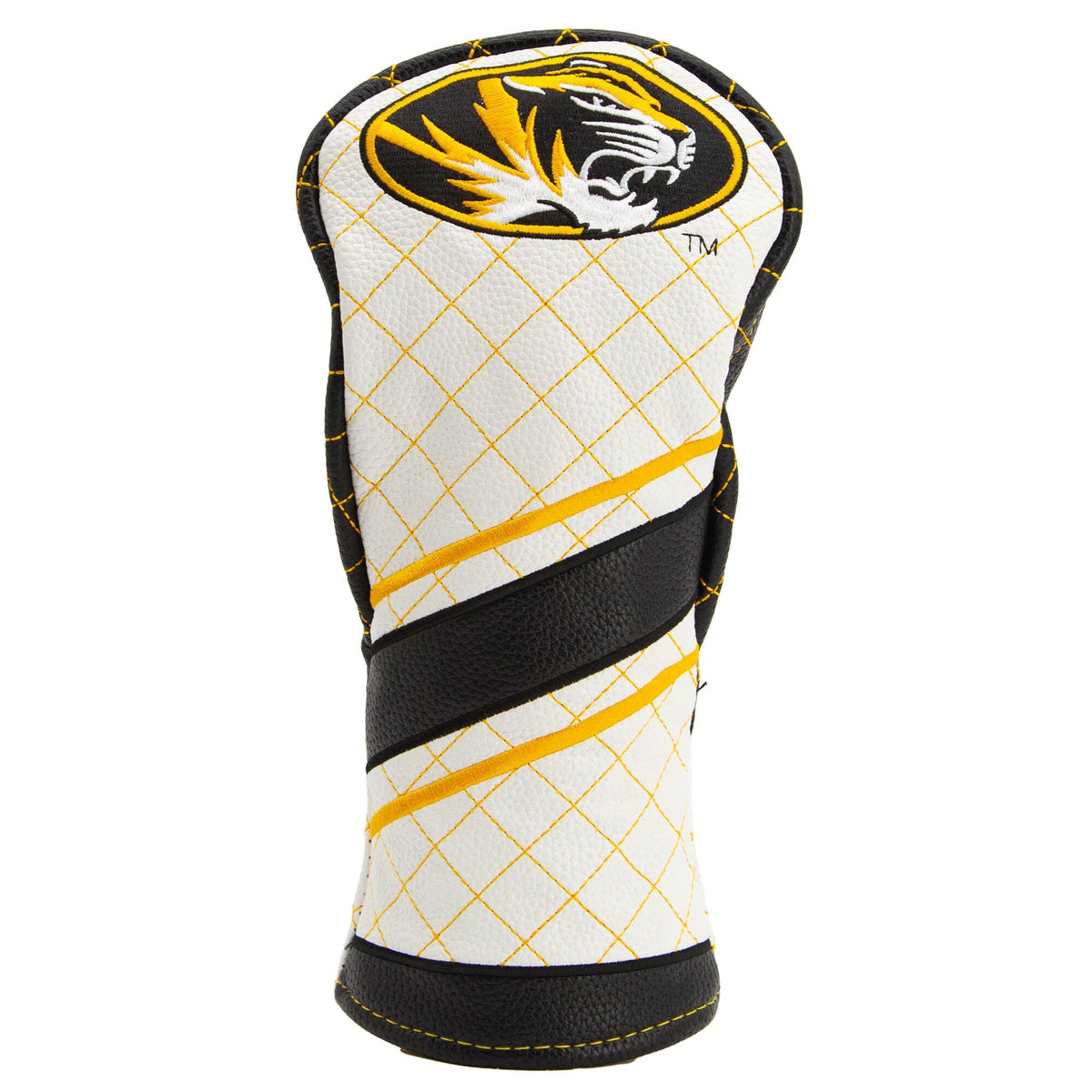 Team Golf - Missouri Tigers Striped Quilted Fairway Headcover - Multicolor