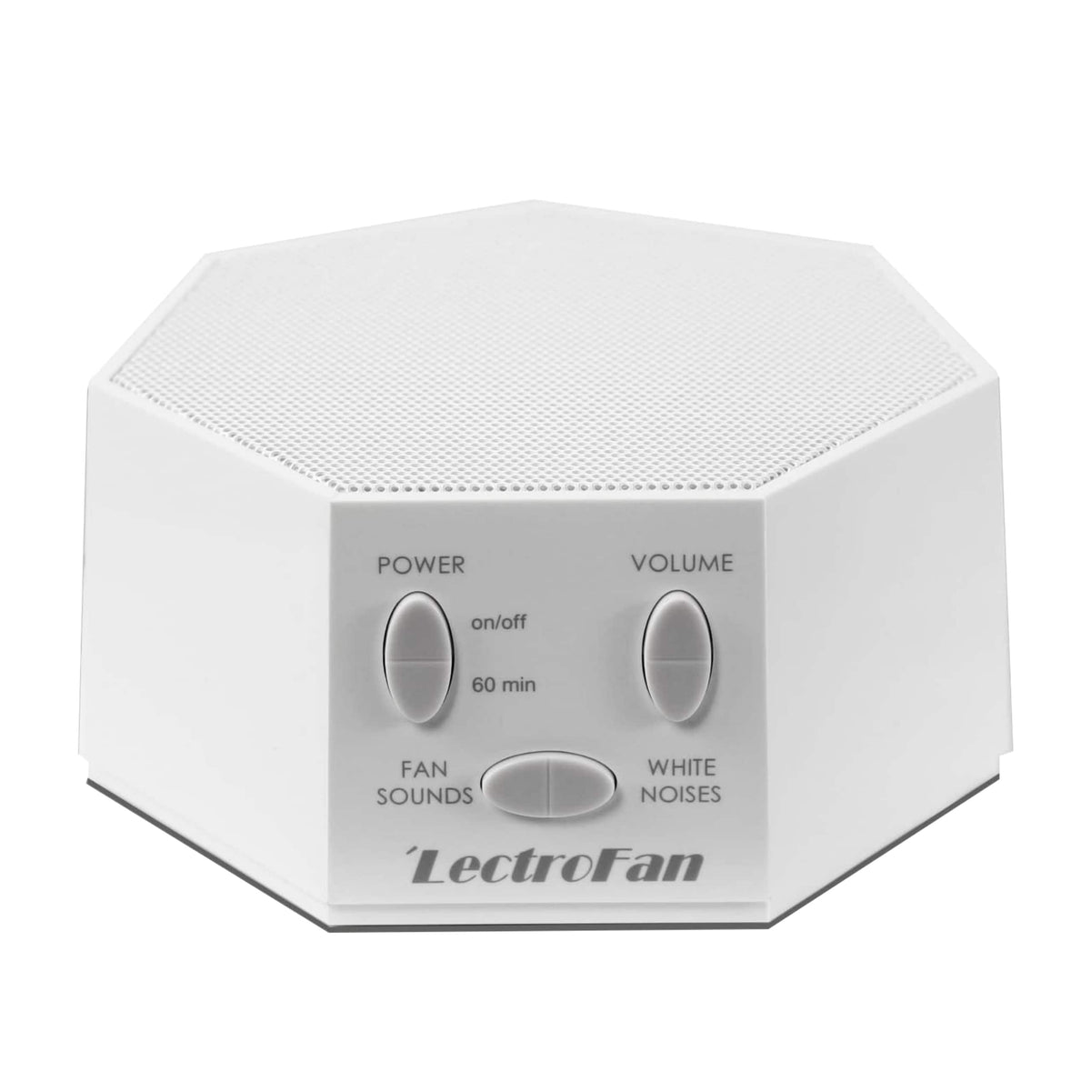Adaptive Sound Technologies - LectroFan Classic White Noise Machine - Global Power Edition - Adaptors for US, UK & EU - 20 Non-Looping Fan Variations