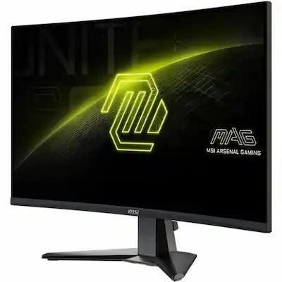 MSI - MAG 27CQ6F 27" Class WQHD Curved Screen Gaming LED Monitor - 16:9 - 27" Viewable - Rapid Vertical Alignment