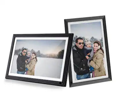 Aluratek - 10" IPS LCD Wi-Fi Touchscreen Digital Photo Frame
